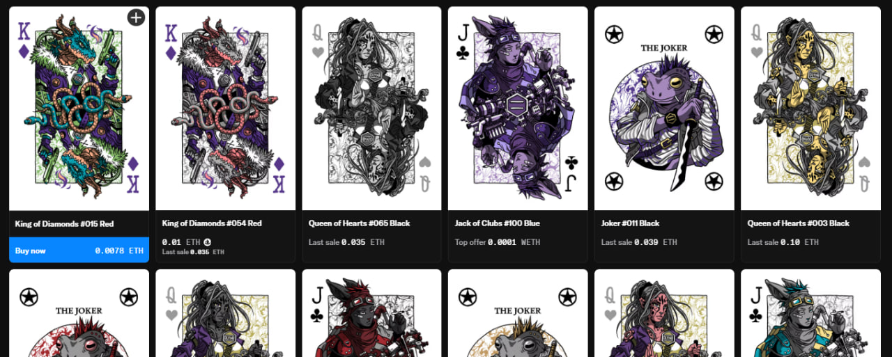 Dolly Noire Cyberdecks NFT Collection