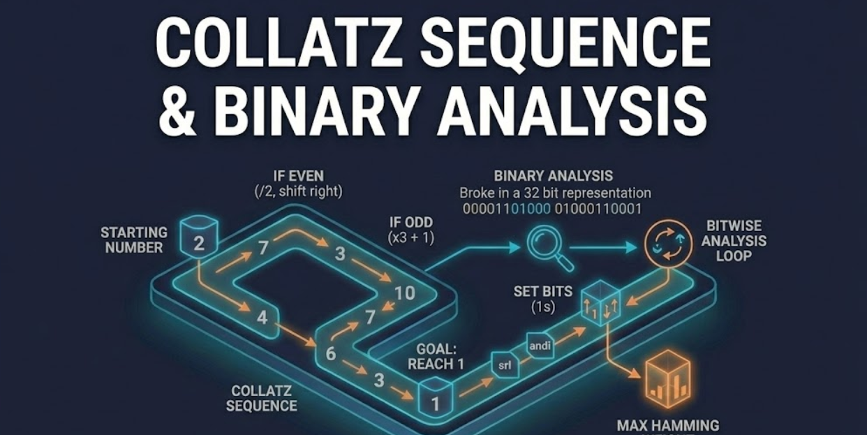 Collatz Sequence & Binary Analysis