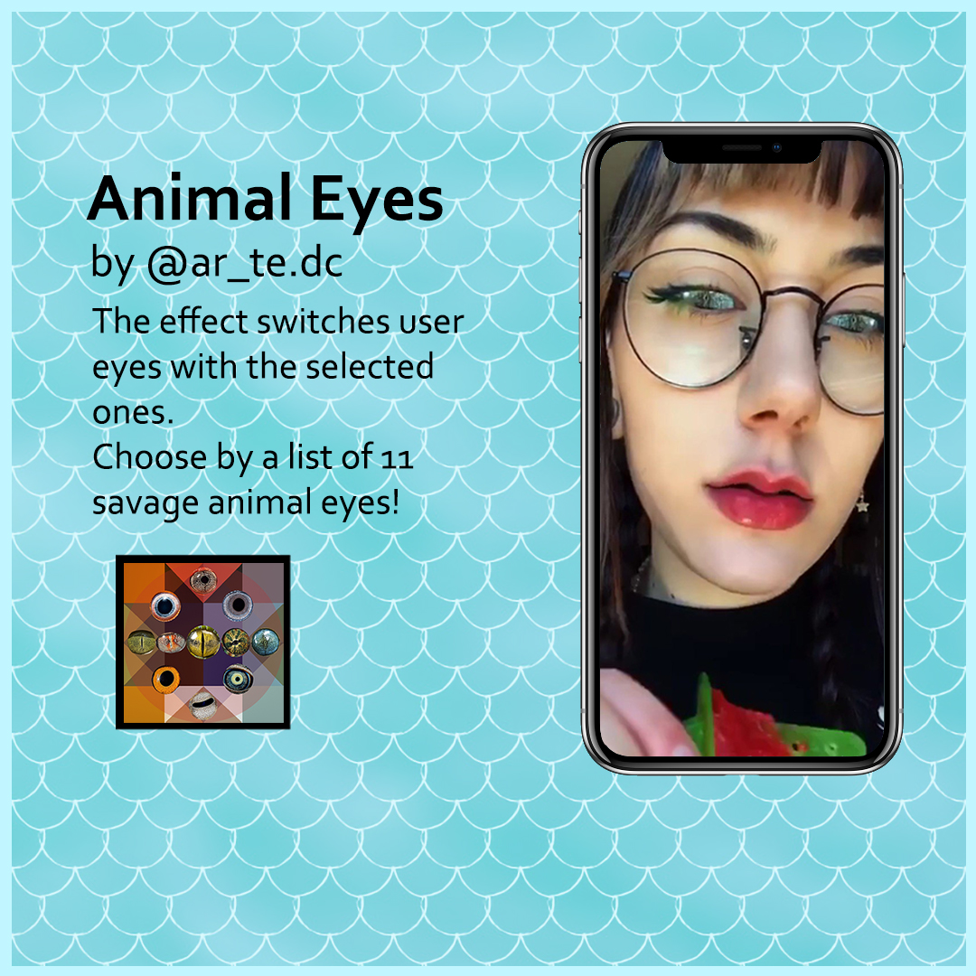 Copertina del filtro Animal Eyes